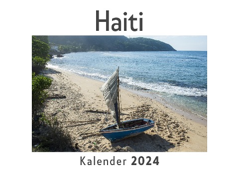 Haiti (Wandkalender 2024, Kalender DIN A4 quer, Monatskalender im Querformat mit Kalendarium, Das perfekte Geschenk) - Anna Müller