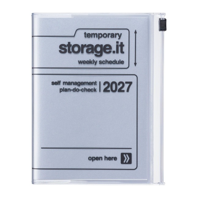 MARK'S 2026/27 Diary A6 Storage.it  // Silver - 