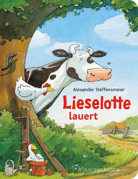Lieselotte lauert (Pappbilderbuch) - Alexander Steffensmeier