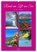 Rund um Zell am See (Wandkalender 2025 DIN A2 hoch), CALVENDO Monatskalender - Christa Kramer
