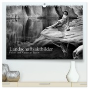 Cover-Bild zum Titel 'Landschaftsaktfotografie - Felsen und Wasser im Tessin (hochwertiger Premium Wandkalender 2026 DIN A2 quer), Kunstdruck in Hochglanz' von 'Martin Zurmühle'