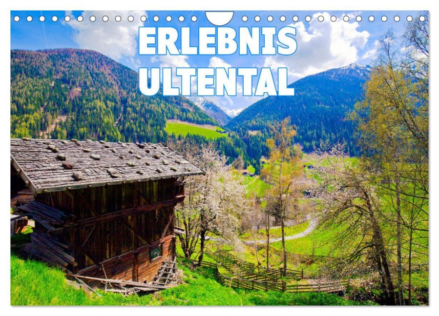 Erlebnis Ultental (Wandkalender 2026 DIN A4 quer), CALVENDO Monatskalender - Klaus Scholz