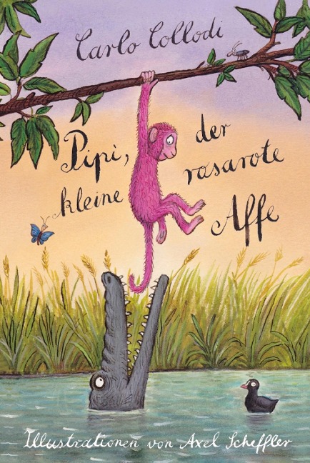 Pipi, der kleine rosarote Affe - Carlo Collodi