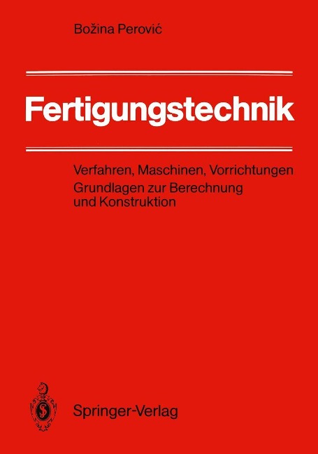Fertigungstechnik - Bozina Perovic