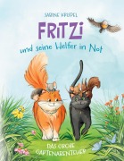 Cover-Bild zum Titel 'Fritzi und seine Helfer in Not: Das große Gartenabenteuer' von 'Sabine Krispel'
