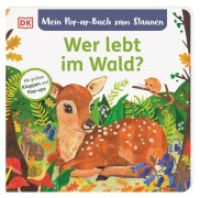 Cover-Bild zum Titel 'Mein Pop-up-Buch zum Staunen. Wer lebt im Wald?' von 'Sandra Grimm'