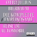 Cover-Bild zum Titel 'Die komplette empfindsame Reise im Automobil' von 'Otto Julius Bierbaum, Friedrich Frieden, Friedrich Frieden'
