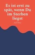 Es ist erst zu spät, wenn Du im Sterben liegst - Daniel Söllner