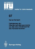 Cover-Bild zum Titel 'Optimierung der Oberflächenmikrogeometrie von Aluminiumfeinblech für das Karosserieziehen' von 'Rainer Balbach'