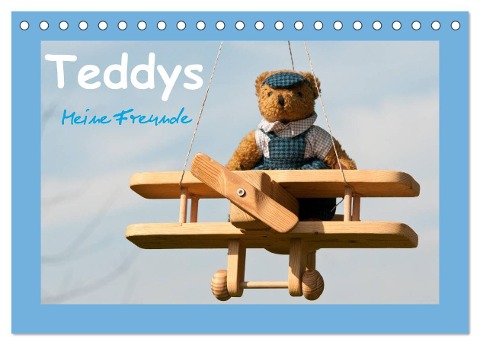 Teddys Meine Freunde (Tischkalender 2025 DIN A5 quer), CALVENDO Monatskalender - Meike Bölts