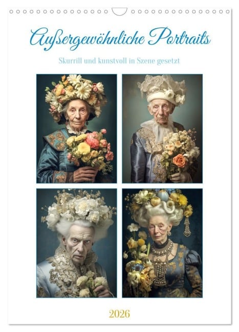 Außergewöhnliche Portraits (Wandkalender 2026 DIN A3 hoch), CALVENDO Monatskalender - Steffen Gierok-Latniak