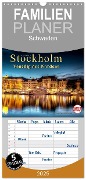 Familienplaner 2025 - Stockholm - Venedig des Nordens mit 5 Spalten (Wandkalender, 21 x 45 cm) CALVENDO - Peter Roder