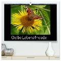 Gelbe Lebensfreude (hochwertiger Premium Wandkalender 2025 DIN A2 quer), Kunstdruck in Hochglanz - Sven Herkenrath