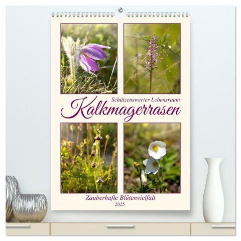 Kalkmagerrasen (hochwertiger Premium Wandkalender 2025 DIN A2 hoch), Kunstdruck in Hochglanz - Sabine Löwer