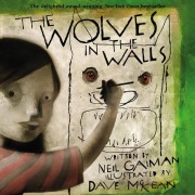 Cover-Bild zum Titel 'The Wolves in the Walls' von 'Neil Gaiman'