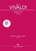 Cover-Bild zum Titel 'Gloria in D (revidierter Klavierauszug)' von 'Antonio Vivaldi'