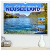 Cover-Bild zum Titel 'Erlebe mit mir das Naturwunder Neuseeland die Südinsel (hochwertiger Premium Wandkalender 2026 DIN A2 quer), Kunstdruck in Hochglanz' von 'Nadine Büscher'