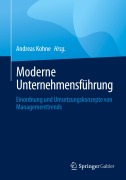 Cover-Bild zum Titel 'Moderne Unternehmensführung' von ''