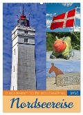 Nordseereise ¿ Jütland in Dänemark ¿ Von Blavand bis Henne Strand (Wandkalender 2025 DIN A2 hoch), CALVENDO Monatskalender - Holger Felix