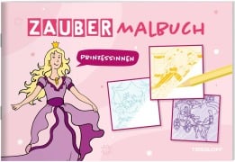 Cover-Bild zum Titel 'Zaubermalbuch. Prinzessinnen' von ''