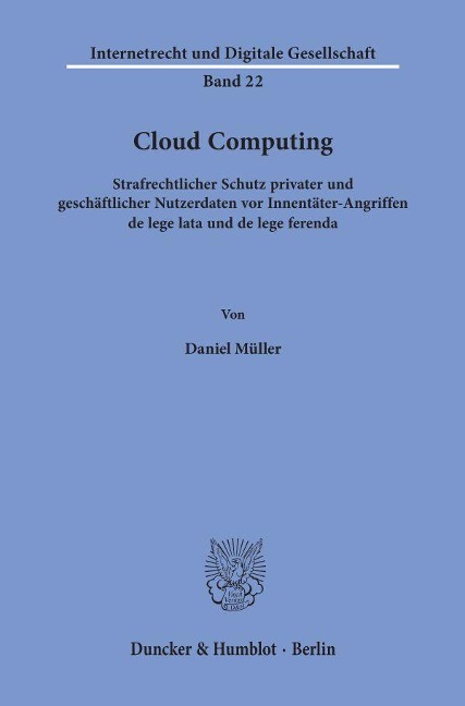 Cloud Computing. - Daniel Müller