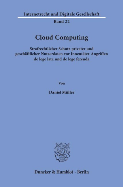 Cloud Computing. - Daniel Müller