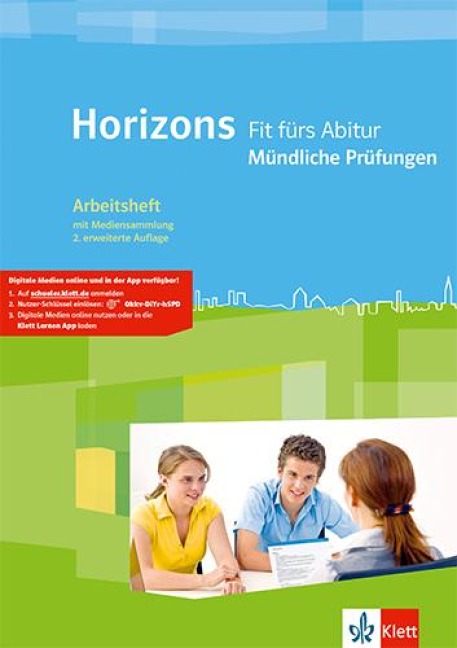 Horizons Fit fürs Abitur. Mündliche Prüfungen. Arbeitsheft mit CD-ROM Klasse 11/12 (G8) Klasse 12/13 (G9) - 