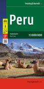 Cover-Bild zum Titel 'freytag & berndt Straßenkarte Peru 1:1 Mio.' von ''