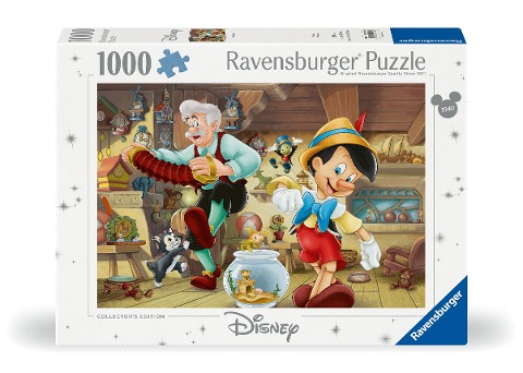 Erwachsenenpuzzle 1000 Teile - Disney Classics - Pinocchio - 