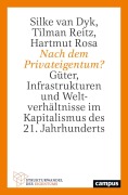 Cover-Bild zum Titel 'Nach dem Privateigentum?' von 'Silke van Dyk, Hartmut Rosa, Tilman Reitz'