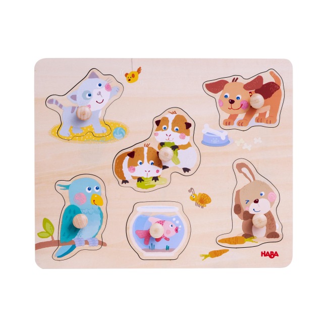 Greifpuzzle Haustiere - 