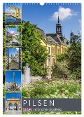 PILSEN Historisches Stadtherz (Wandkalender 2025 DIN A3 hoch), CALVENDO Monatskalender - Melanie Viola