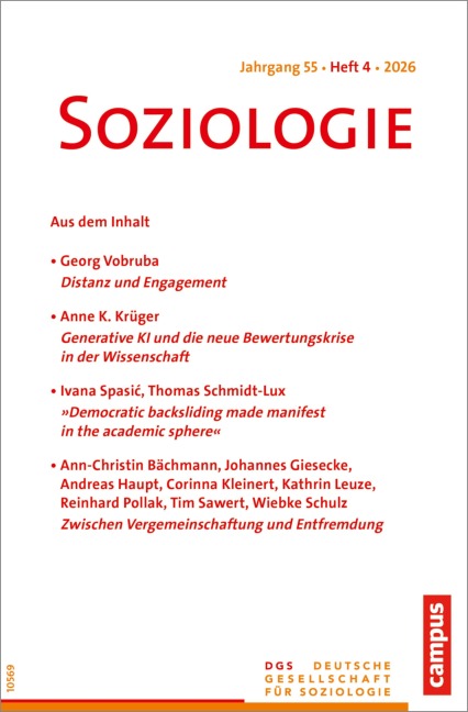 Soziologie 4/2026 - 