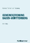 Gemeindeordnung Baden-Württemberg - Konrad Freiherr Von Rotberg