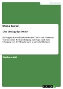 Cover-Bild zum Titel 'Der Prolog des Iwein' von 'Medea Conrad'