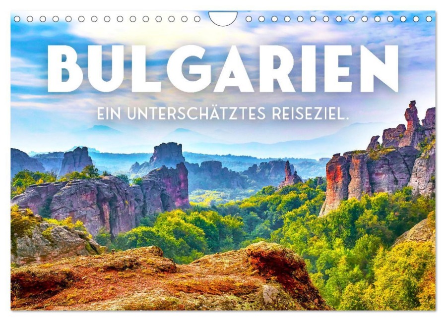 Bulgarien - Ein unterschätztes Reiseziel. (Wandkalender 2026 DIN A4 quer), CALVENDO Monatskalender - Sf Sf
