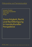 Cover-Bild zum Titel 'Gerechtigkeit, Recht und Rechtfertigung in transkultureller Perspektive' von ''
