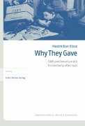 Cover-Bild zum Titel 'Why They Gave' von 'Maximilian Klose'