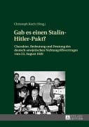 Cover-Bild zum Titel 'Gab es einen Stalin-Hitler-Pakt?' von ''
