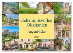 Cover-Bild zum Titel 'Geheimnisvolles Okzitanien. Augenblicke (Wandkalender 2026 DIN A4 quer), CALVENDO Monatskalender' von 'Bodo Schmidt Photography'