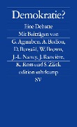 Demokratie? - Giorgio Agamben, Alain Badiou, Slavoj Zizek, Jacques Rancière, Jean-Luc Nancy