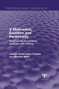 Cover-Bild zum Titel 'Experimental Psychology Its Scope and Method: Volume V' von 'Joseph Nuttin, Richard Meili, Paul Fraisse'