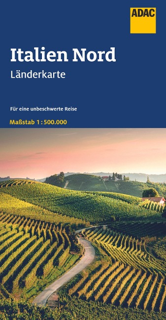 ADAC Länderkarte Italien Nord 1:500.000 - 