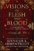 Cover-Bild zum Titel 'Visions of Flesh and Blood' von 'Jennifer L. Armentrout, Rayvn Salvador'