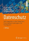 Cover-Bild zum Titel 'Datenschutz' von 'Ronald Petrlic, Christoph Sorge, Wolfgang Ziebarth'