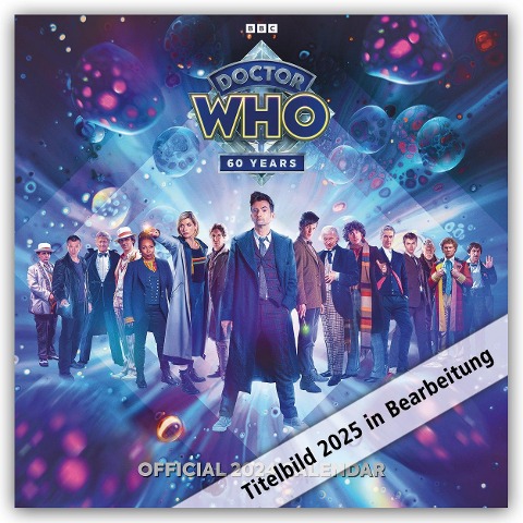 Doctor Who - The Classic Edition 2025 - Wandkalender - Danilo Promotion Ltd