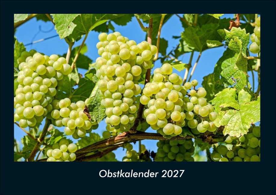 Obstkalender 2027 Fotokalender DIN A4 - Tobias Schmitt, Kevin Heber