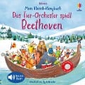 Cover-Bild zum Titel 'Mein Klassik-Klangbuch: Das Tier-Orchester spielt Beethoven' von 'Sam Taplin'