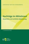Cover-Bild zum Titel 'Nachfolge im Mittelstand' von 'Josef Sommer, Christine Behrens, Karin Grün'