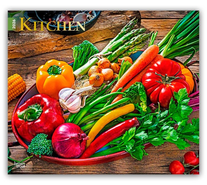 Kitchen - Küchenkalender 2026 - 16-Monatskalender im Deluxe-Format - Browntrout Publishers